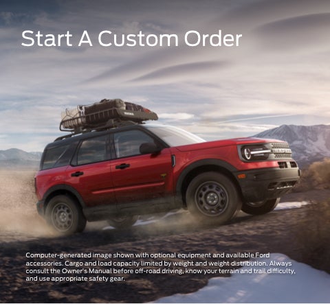 Start a custom order | Conway Ford in Conway SC