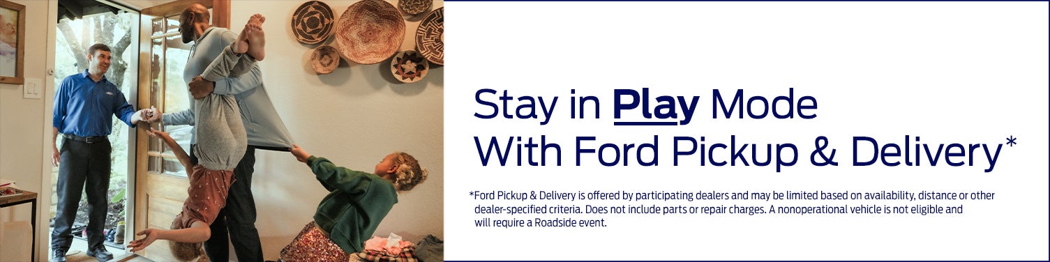 Pickup & Delivery Ford Service