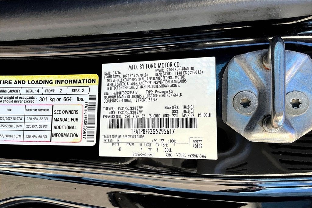2016 Ford Mustang GT Premium