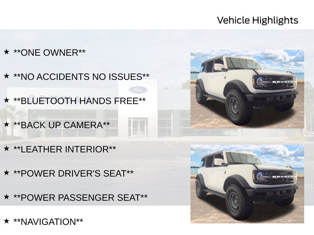 2024 Ford Bronco Outer Banks