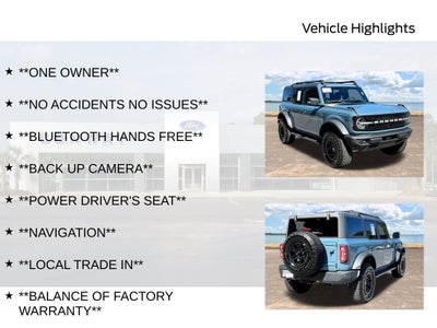 2022 Ford Bronco Wildtrak