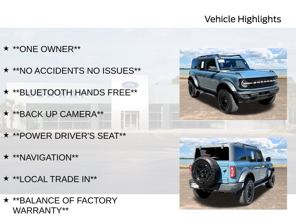 2022 Ford Bronco Wildtrak