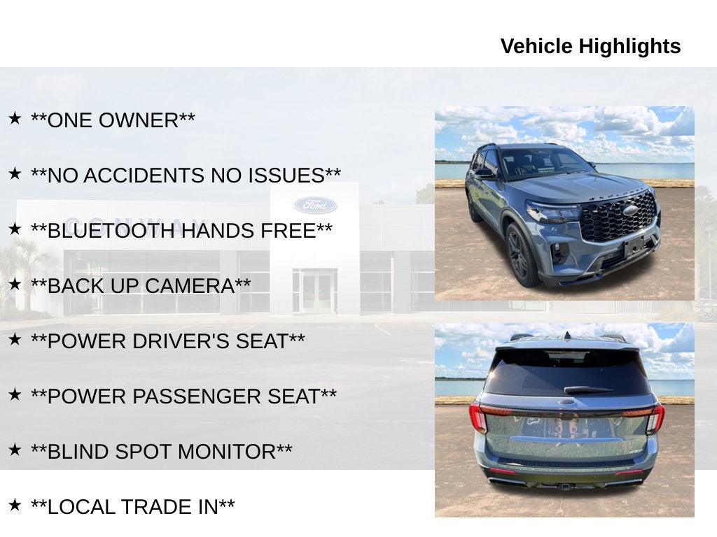 2025 Ford Explorer ST-Line