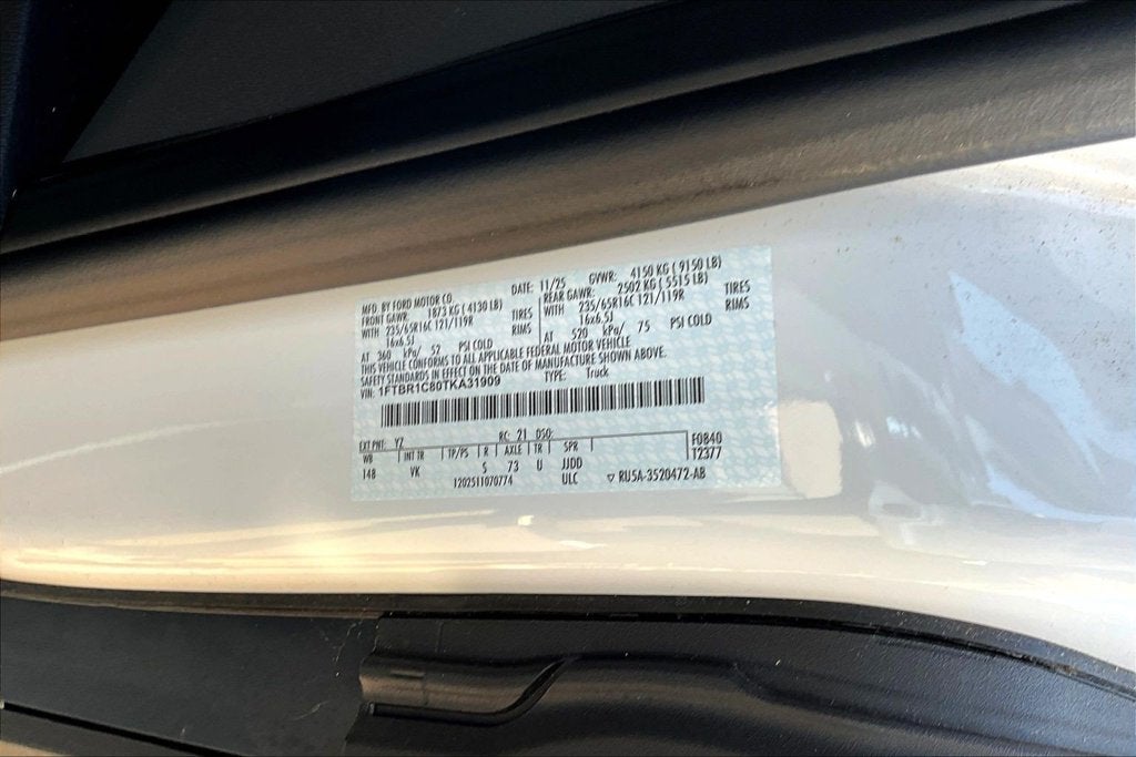 2026 Ford Transit Cargo Van Base