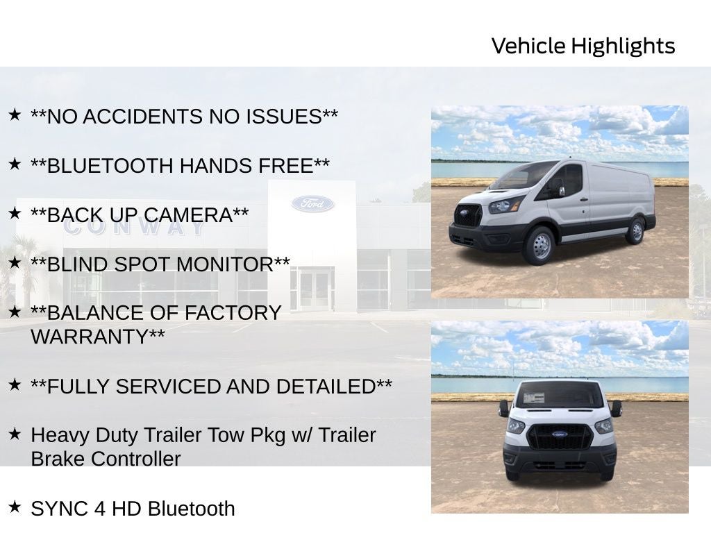 2025 Ford Transit Cargo Van Base