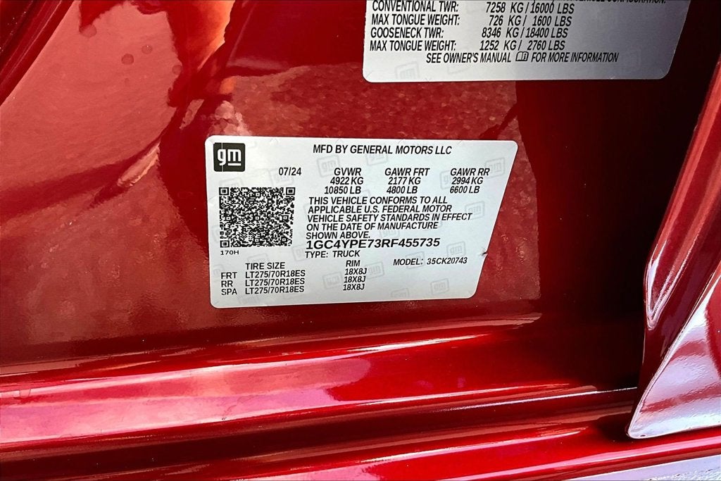 2024 Chevrolet Silverado 2500HD LTZ