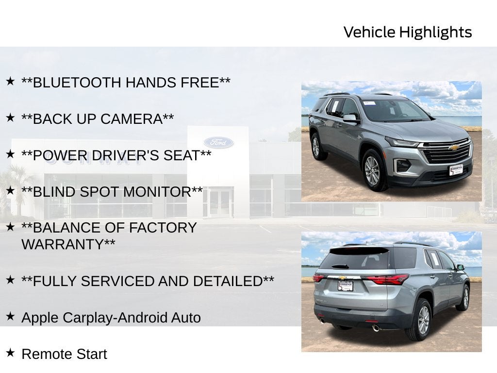 2023 Chevrolet Traverse LT Cloth