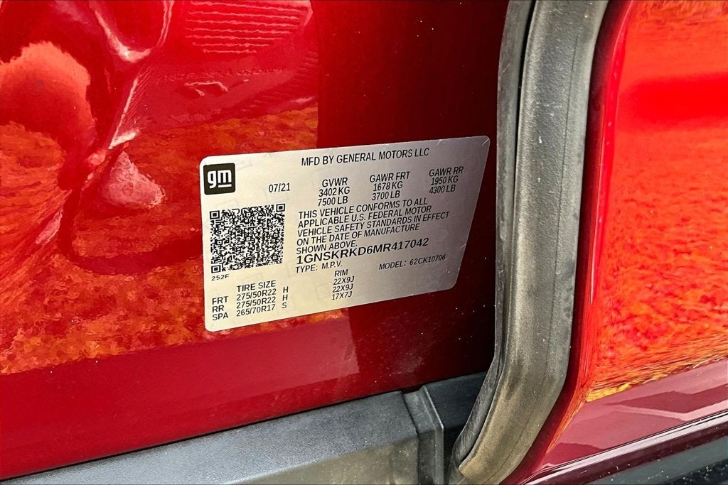 2021 Chevrolet Tahoe RST