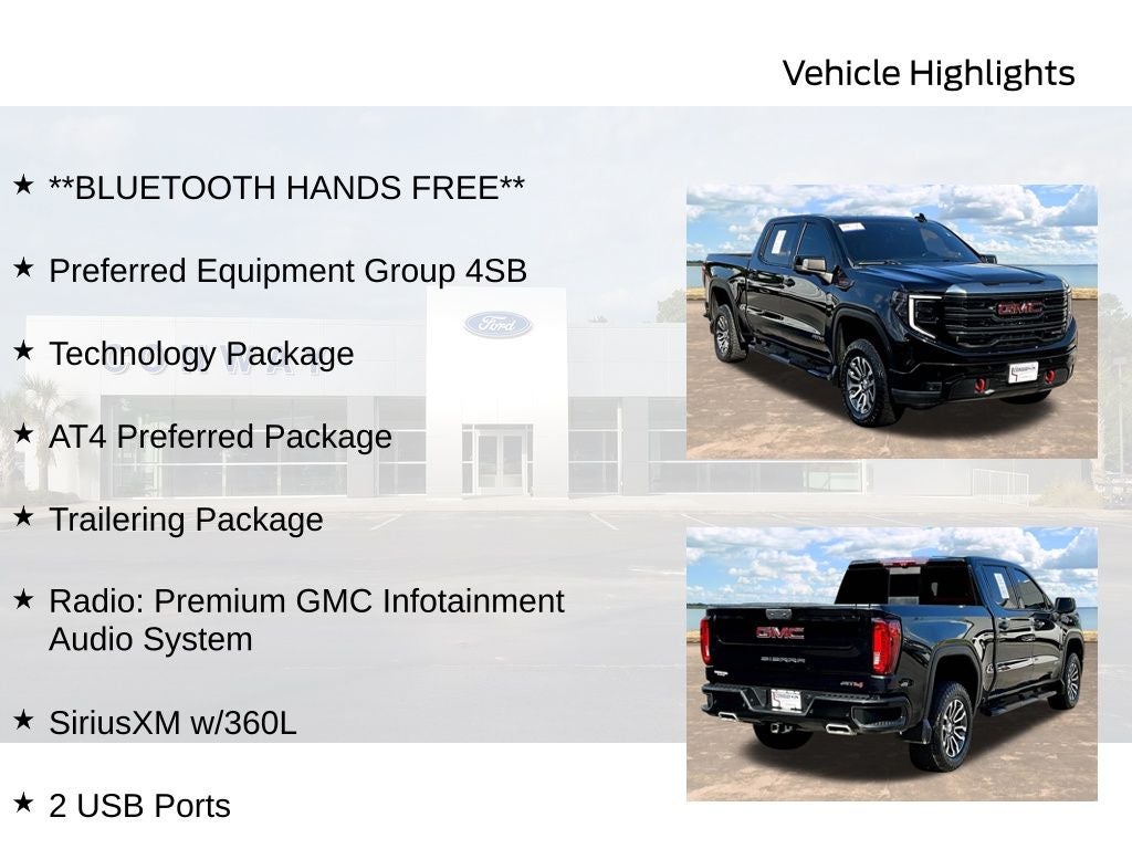 2023 GMC Sierra 1500 AT4
