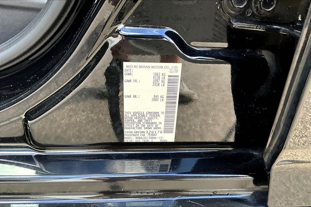 2021 Nissan Altima 2.5 S