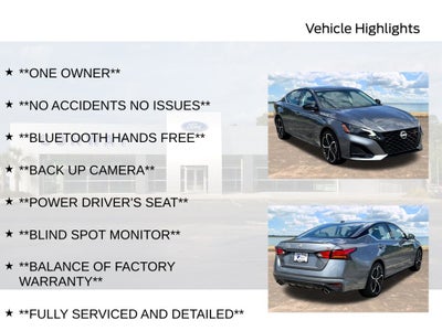 2026 Nissan Altima SR