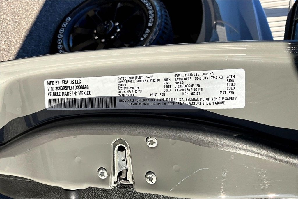 2026 RAM 2500 Laramie