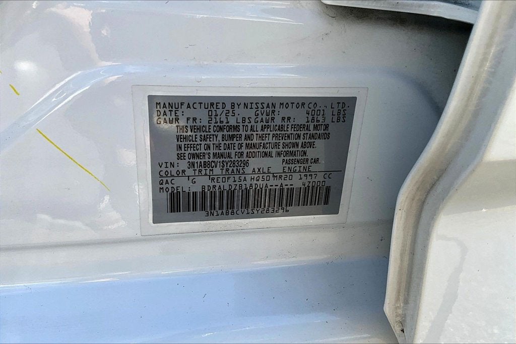 2025 Nissan Sentra SV