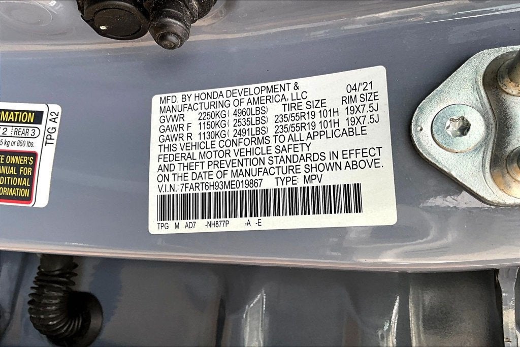 2021 Honda CR-V Hybrid Touring
