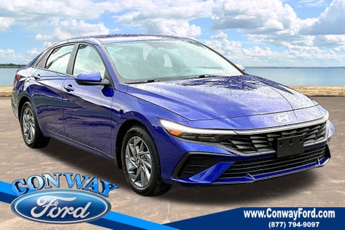 2024 Hyundai Elantra Hybrid Blue