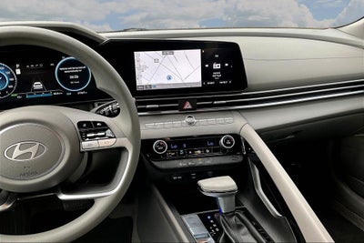 2024 Hyundai Elantra Hybrid Blue