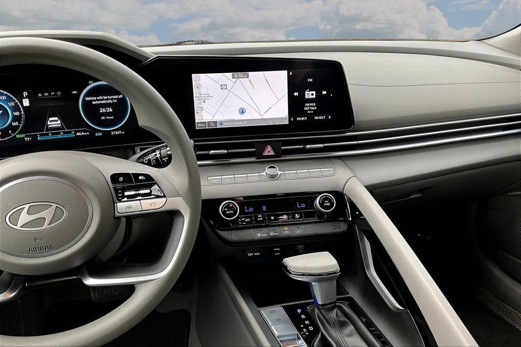 2024 Hyundai Elantra Hybrid Blue