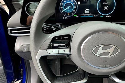 2024 Hyundai Elantra Hybrid Blue