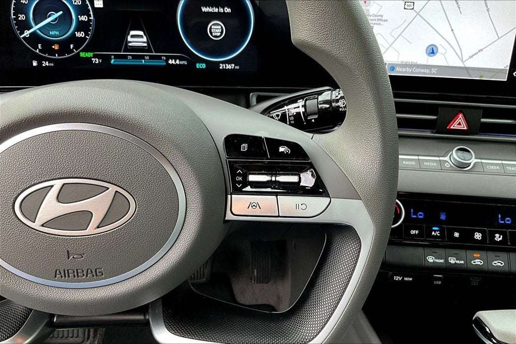 2024 Hyundai Elantra Hybrid Blue