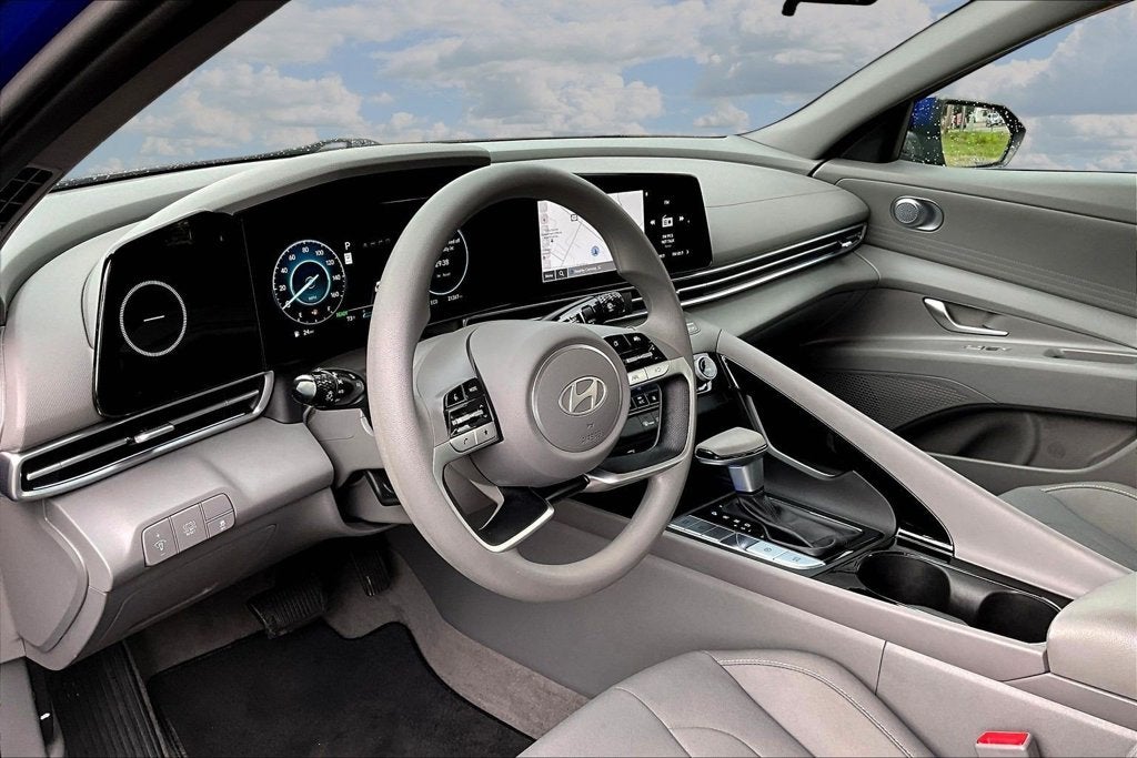 2024 Hyundai Elantra Hybrid Blue