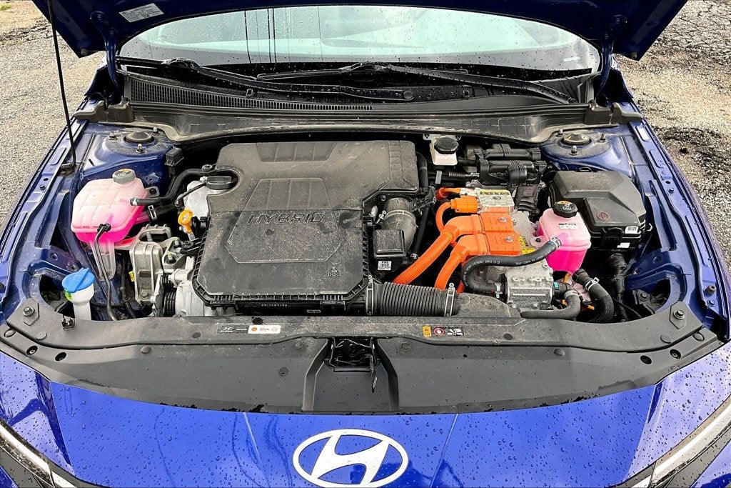 2024 Hyundai Elantra Hybrid Blue