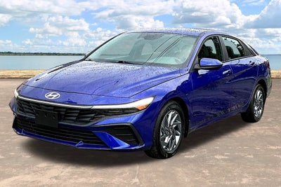 2024 Hyundai Elantra Hybrid Blue