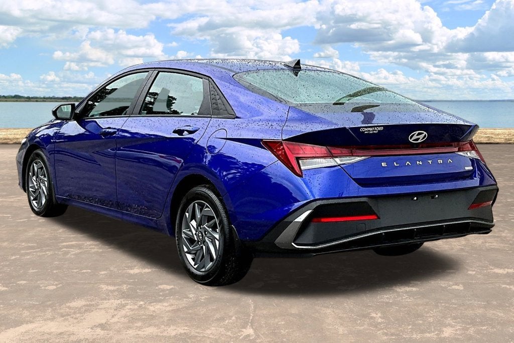 2024 Hyundai Elantra Hybrid Blue