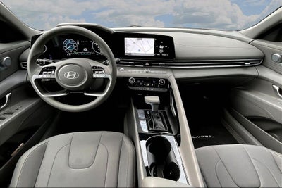 2024 Hyundai Elantra Hybrid Blue