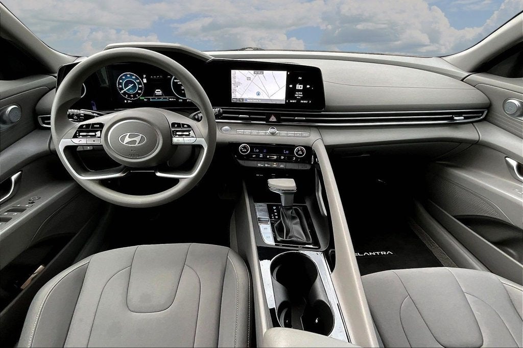 2024 Hyundai Elantra Hybrid Blue