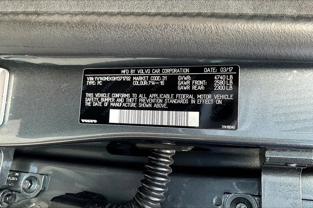 2017 Volvo V60 Premier