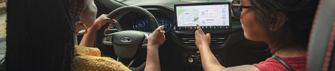 The infotainment system in the 2026 Ford Escape in Conway, SC