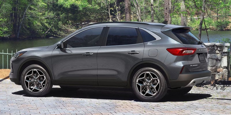 Trim level lineup of the 2026 Ford Escape in Conway, SC showcasing exterior design options